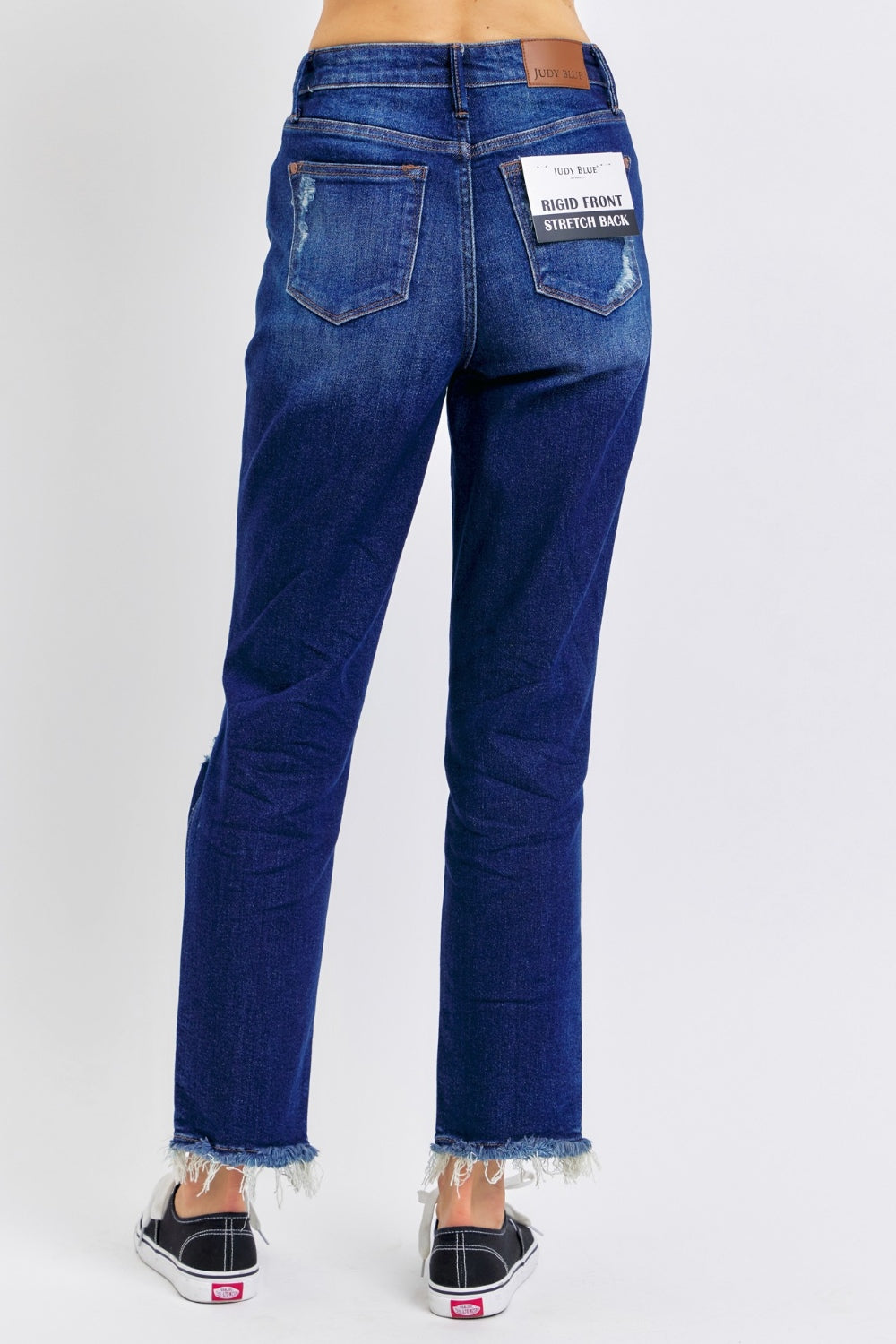 Judy Blue Magic Heavy Destroy Straight Jeans