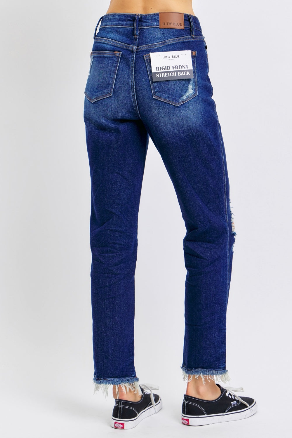 Judy Blue Magic Heavy Destroy Straight Jeans