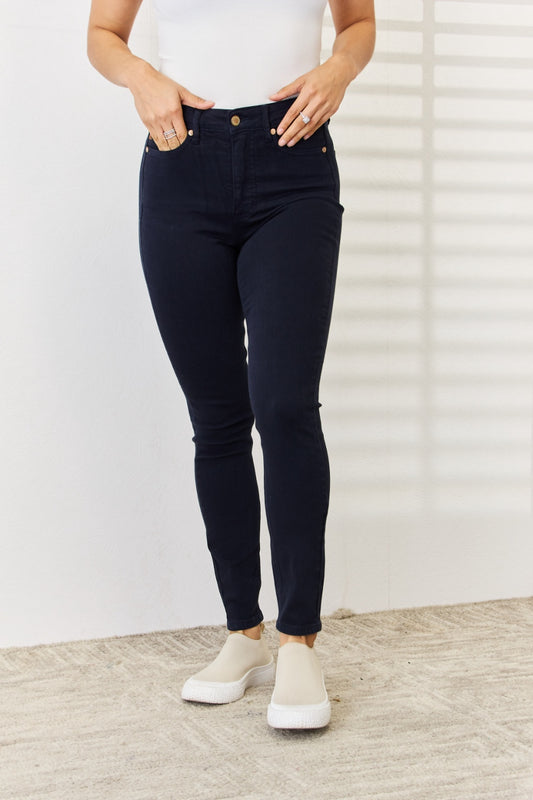 Judy Blue Jeans Retro Fit "Slim" Jeans-Tummy Control Panel