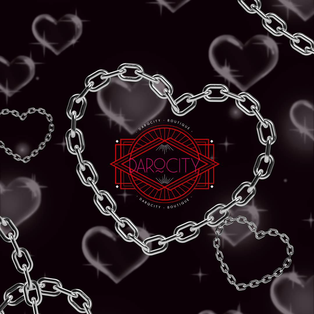 Dark City Boutique Dot Com Banner Logo for the hash tag Rock Goddess Collection.