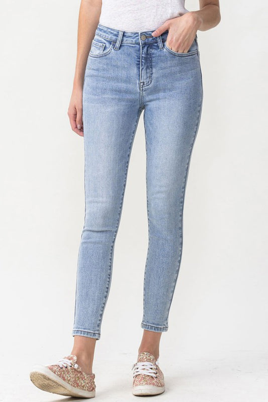 Lovervet High Rise Crop Slim Jeans